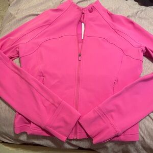 Lululemon Define Jacket Cropped Sonic Pink